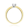 Gold Diamant Ring EY-45 0.10ct | ergold