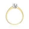 Gold Diamant Ring EY-45 0.10ct | ergold