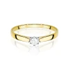 Gold Diamant Ring EY-45 0.10ct | ergold