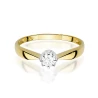 Gold Diamant Ring EY-45 0.10ct | ergold