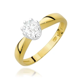 Gold Diamant Ring EY-45 0.10ct | ergold