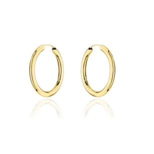 ⭐ Kolczyki złote kółka - 1,6cm super lekkie ♥ Ergold