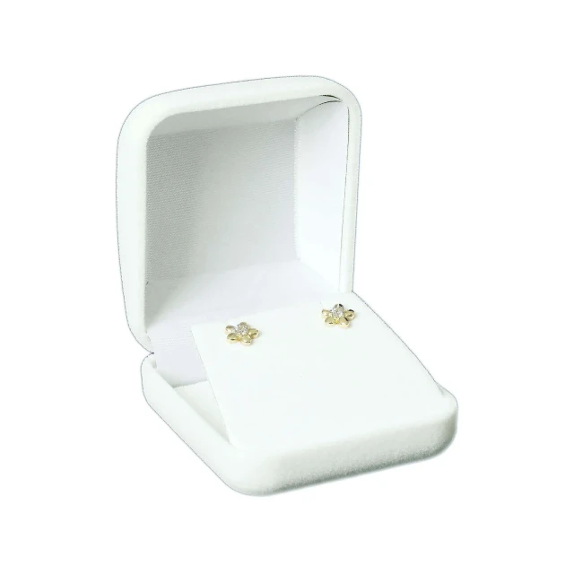 copy of GOLDENE OHRRINGE STRASSSTEINE BLUMEN ROT