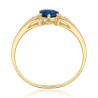 Gold Ring Zirconie Nur ein Smaragd | ergold