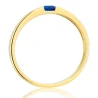 Gold Ring Blue Stone Test 585 P1.114nP | ergold