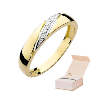 Gold Diamant Ring EY-118 0.02ct | ergold