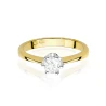 Gold Diamant Ring EY-45 0.10ct | ergold