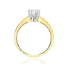 Gold Diamant Ring EY-45 0.10ct | ergold