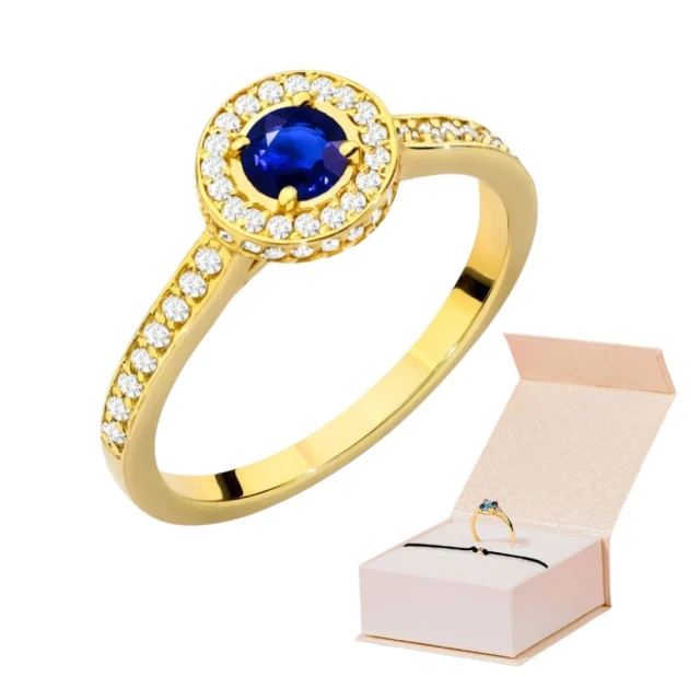 copy of Gold Ring 585 mit Diamant Diamant Diamant 0.10ct