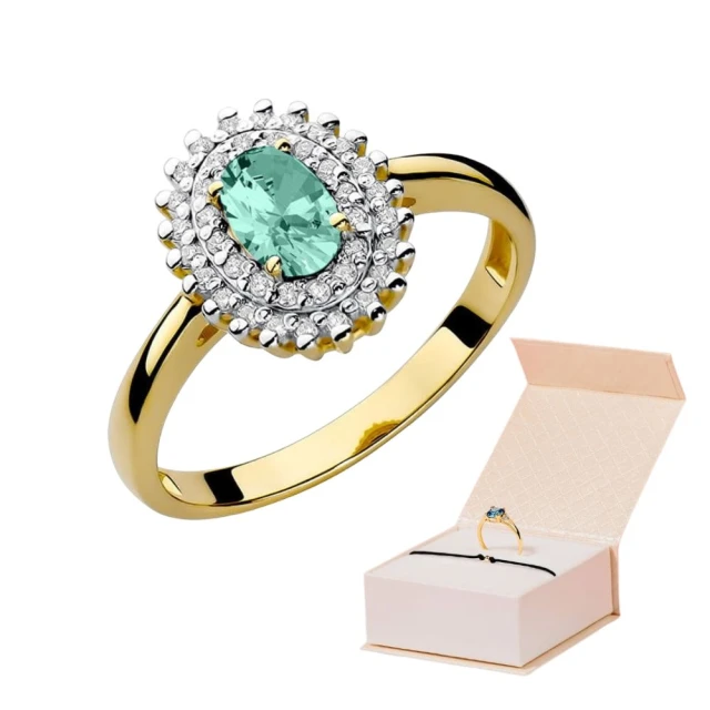 copy of Gold Ring 585 mit Diamant Diamant Diamant 0.10ct