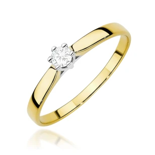 Gold Diamant Ring EY-45 0.10ct | ergold