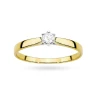 Gold Diamant Ring EY-45 0.10ct | ergold