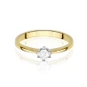 Gold Diamant Ring EY-45 0.10ct | ergold