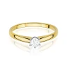 Gold Diamant Ring EY-45 0.10ct | ergold