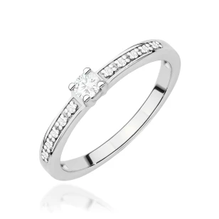 Gold Diamant Ring EY-45 0.10ct | ergold