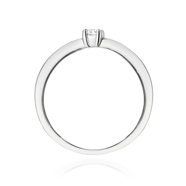 copy of Gold Ring 585 mit Diamant Diamant Diamant 0.10ct