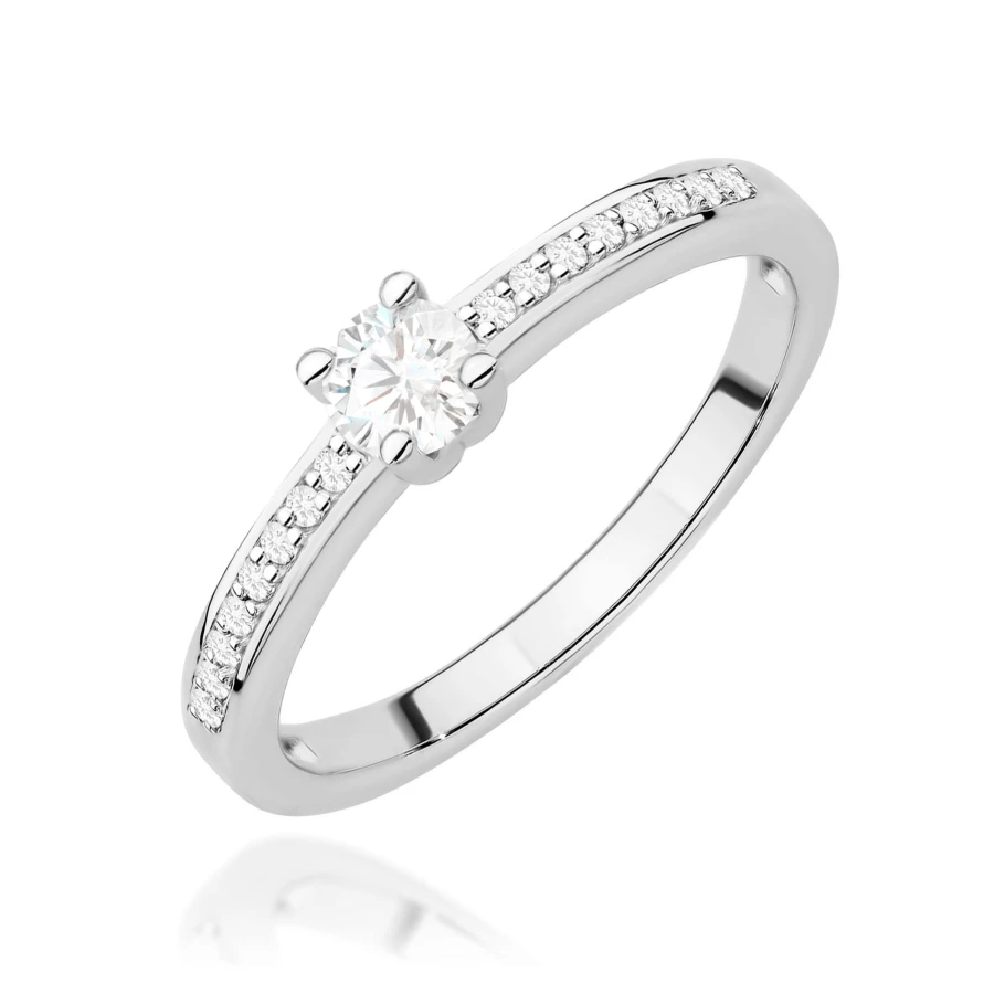 Gold Diamant Ring EY-45 0.10ct | ergold