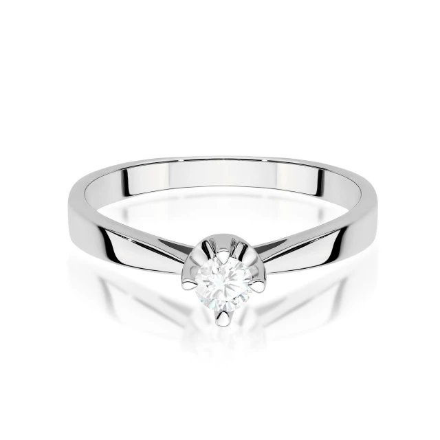 copy of Gold Ring 585 mit Diamant Diamant Diamant 0.10ct