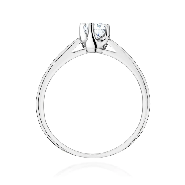 copy of Gold Ring 585 mit Diamant Diamant Diamant 0.10ct