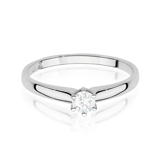 copy of Gold Ring 585 mit Diamant Diamant Diamant 0.10ct