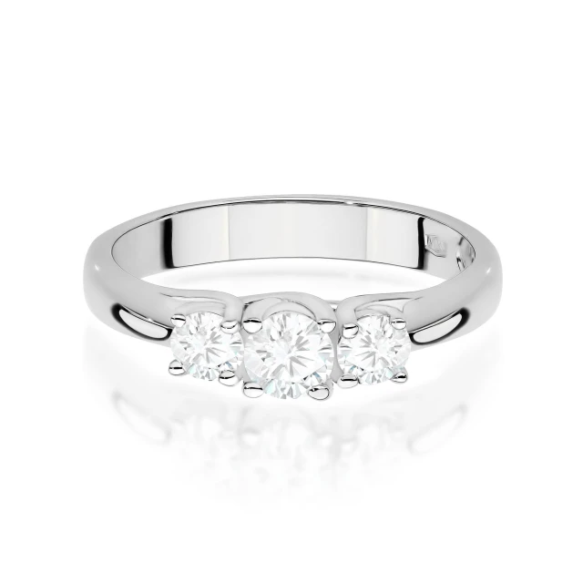 copy of Gold Ring 585 mit Diamant Diamant Diamant 0.10ct