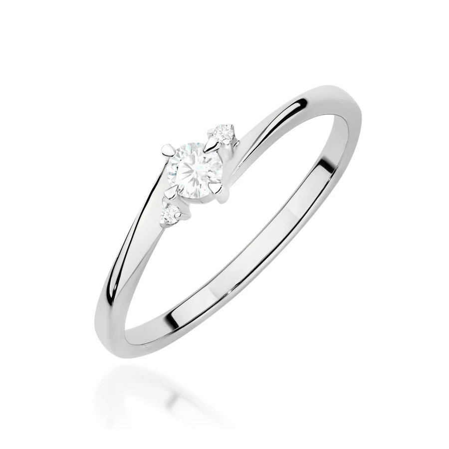 Gold Diamant Ring EY-45 0.10ct | ergold