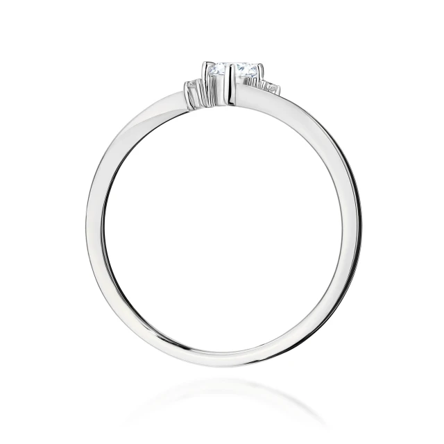 copy of Gold Ring 585 mit Diamant Diamant Diamant 0.10ct