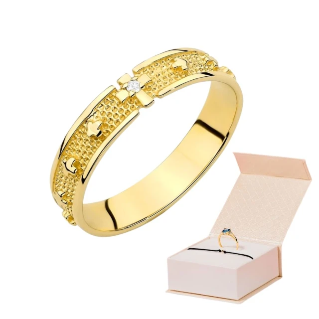 copy of Gold Ring 585 mit Diamant Diamant Diamant 0.10ct