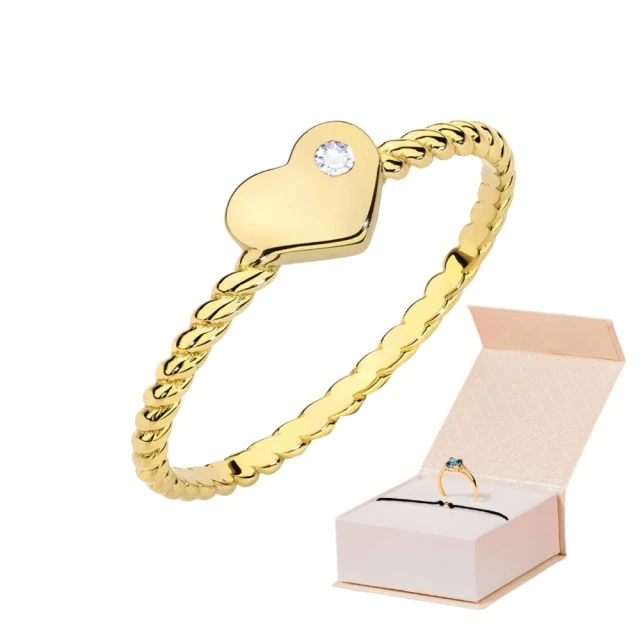 copy of Gold Ring 585 mit Diamant Diamant Diamant 0.10ct