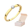 Gold Diamant Ring EY-45 0.10ct | ergold