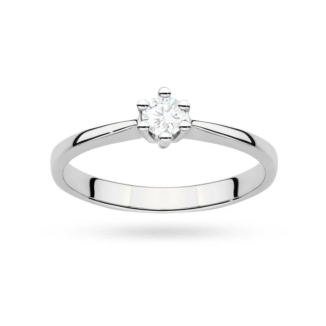 copy of Gold Ring 585 mit Diamant Diamant Diamant 0.10ct