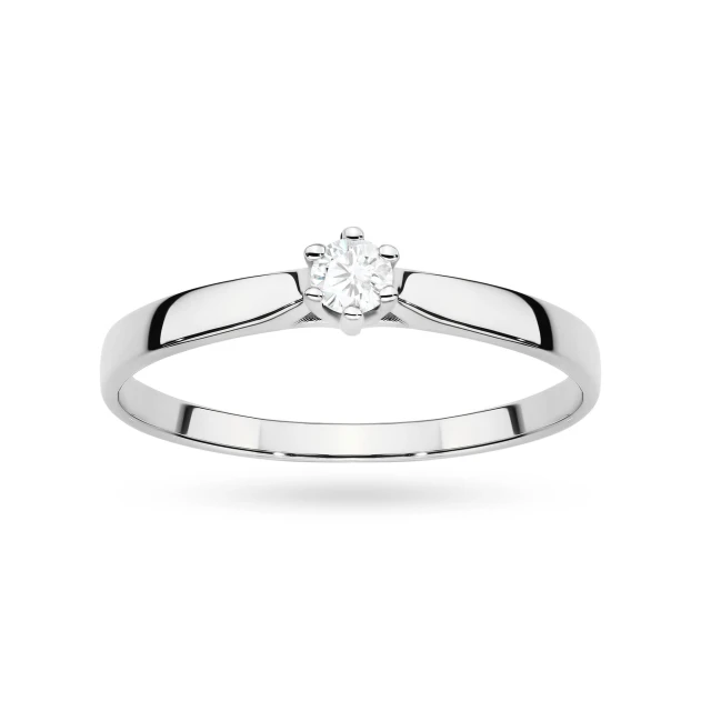 copy of Gold Ring 585 mit Diamant Diamant Diamant 0.10ct