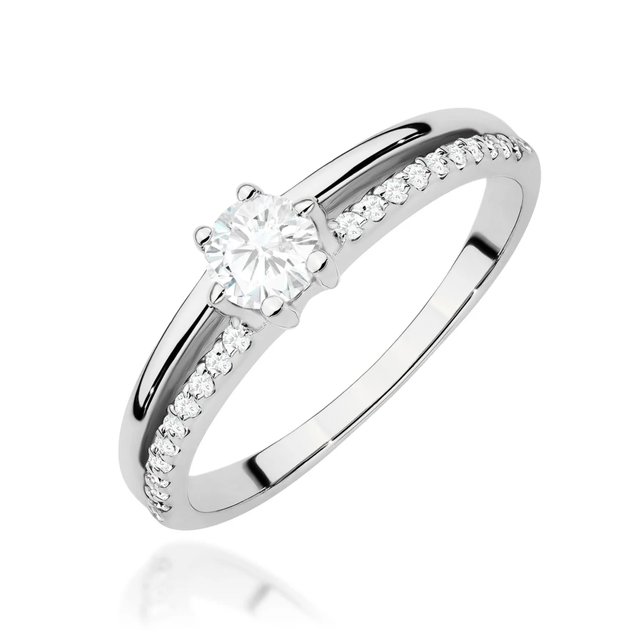 Gold Diamant Ring EY-45 0.10ct | ergold