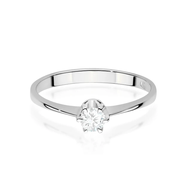 copy of Gold Ring 585 mit Diamant Diamant Diamant 0.10ct