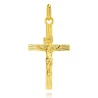 SCHÖNES GOLDENES DIAMANTKREUZ Taufkommunion K03| ergold