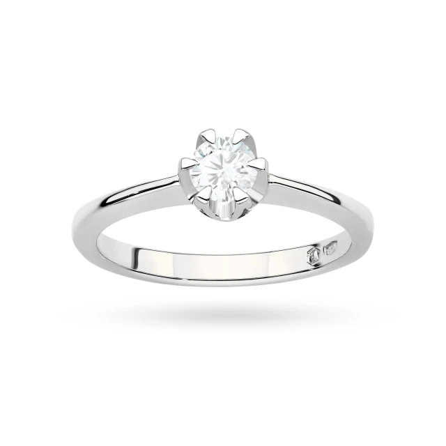 copy of Gold Ring 585 mit Diamant Diamant Diamant 0.10ct