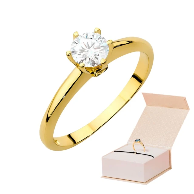 copy of Gold Ring 585 mit Diamant Diamant Diamant 0.10ct