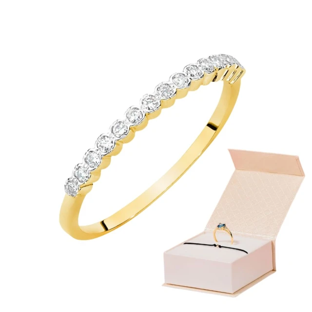copy of Gold Ring 585 mit Diamant Diamant Diamant 0.10ct