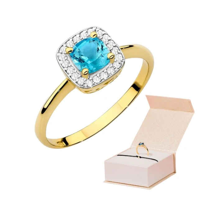 copy of Gold Ring 585 mit Diamant Diamant Diamant 0.10ct