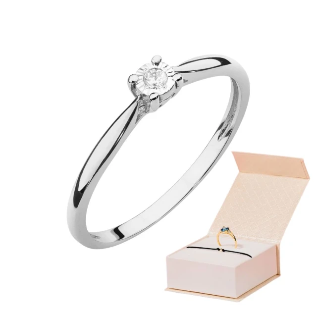 copy of Gold Ring 585 mit Diamant Diamant Diamant 0.10ct