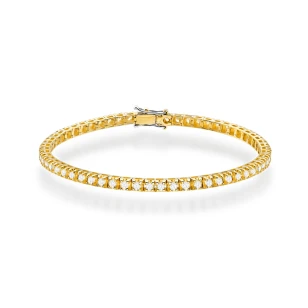 Złota bransoletka 585 z diamentami laboratoryjnymi 1,77ct VS2 F  | ERgold