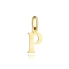 ⭐ Anhänger goldener Buchstabe P ♥ Ergold
