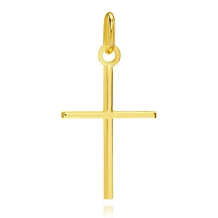 PIĘKNY ZŁOTY KRZYŻYK 3D Chrzest Komunia WK.05| ERgold