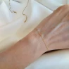 Bransoletka splot LISI OGON 19 cm próba 585| ERgold