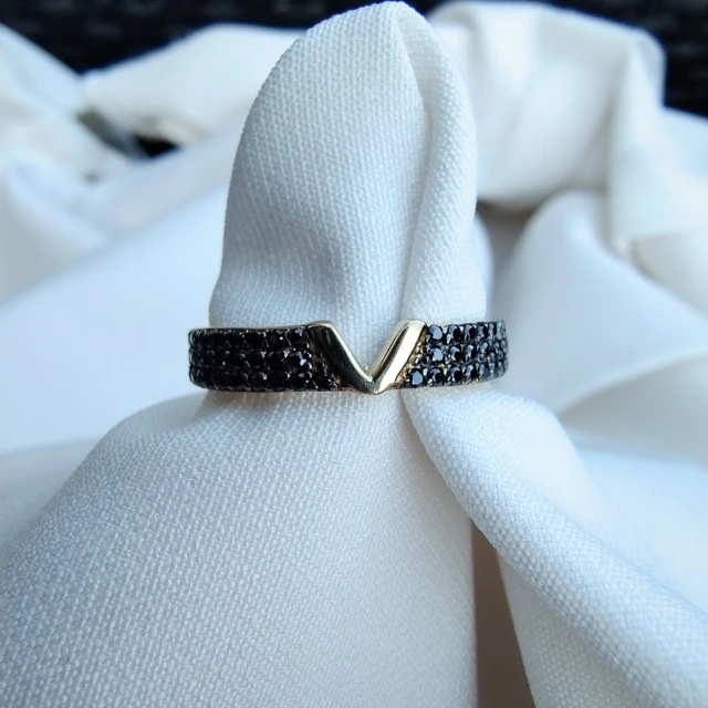 copy of Goldring mit Zirkonia SQUARE