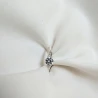 Gold Ring Zirconie Nur ein Smaragd | ergold