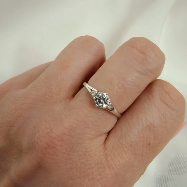 copy of Gold Ring Zirkonie nur ein Smaragd