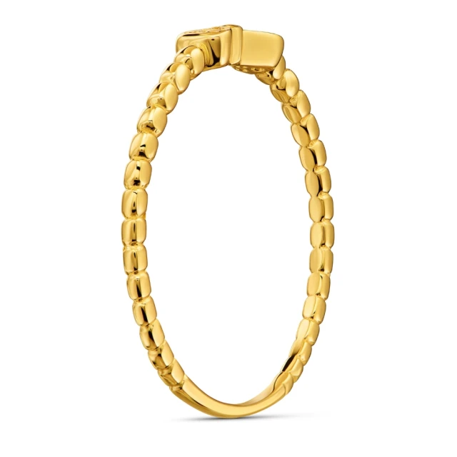 copy of Gold Coquette Ring mit Schleife