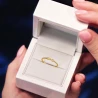Goldkokette Ring mit Schleife P1.950 | ergold