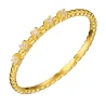 Goldener Kugelring WHITE STONES ER.0053| ergold